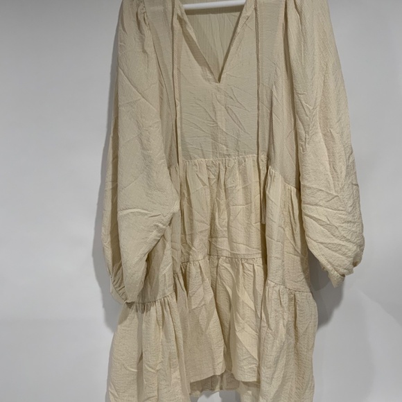 ANINE BING Madison Tiered Silk Blend Mini Dress - Picture 5 of 9